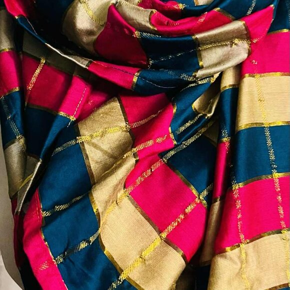 NWT Striped Handcrafted Scarf by Sana – 91x186 cm - Picture 11 of 14